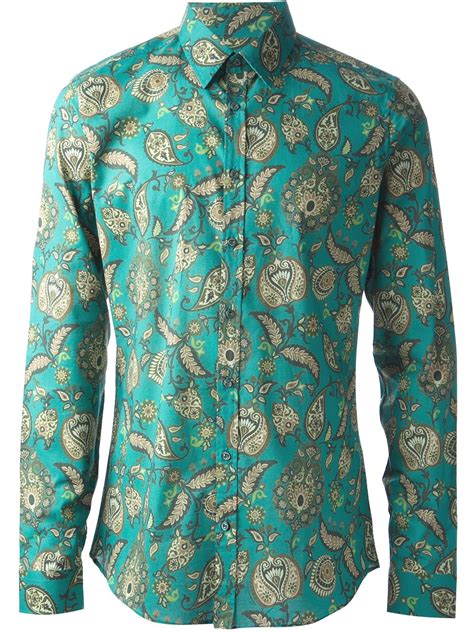 men's green gucci shirt|Gucci green blouse.